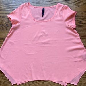 Jessica Simpson polyester pink blouse